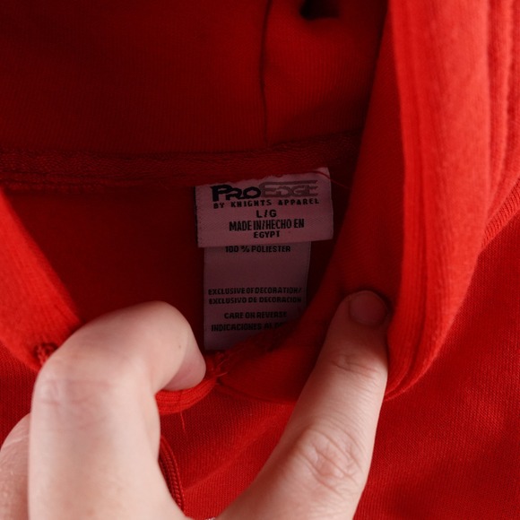 ProEdge UNLV Rebels Red Hoodie Pullover Athletic Gear Men‎ L New With Tags - Picture 3 of 7